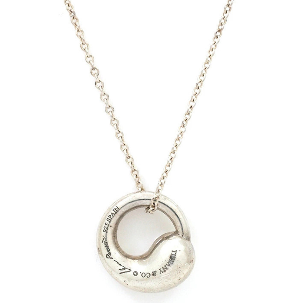 Tiffany Co Elsa Peretti Eternal Circle Silver Pendant
